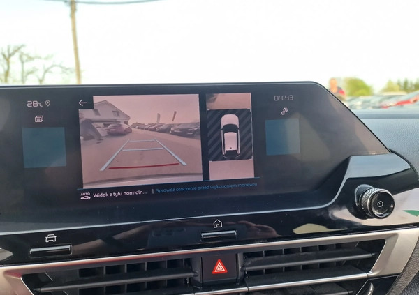 Citroen C4 cena 79900 przebieg: 69000, rok produkcji 2021 z Mysłowice małe 704